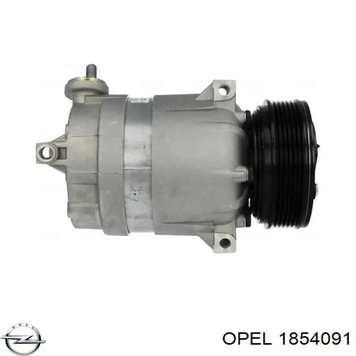 Компрессор системы кондиционирования Opel 1854091 цена, от 73.28 USD