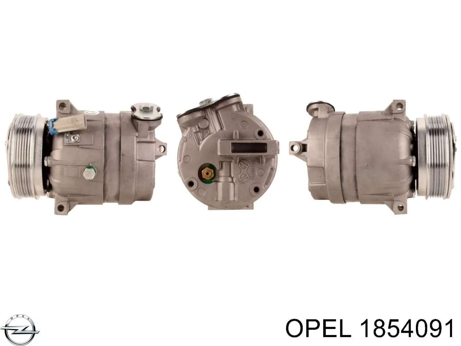 1854091 Opel Компрессор хладагента