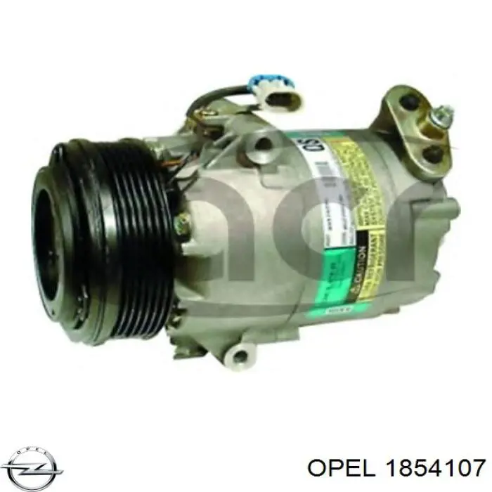 1854107 Opel компрессор кондиционера
