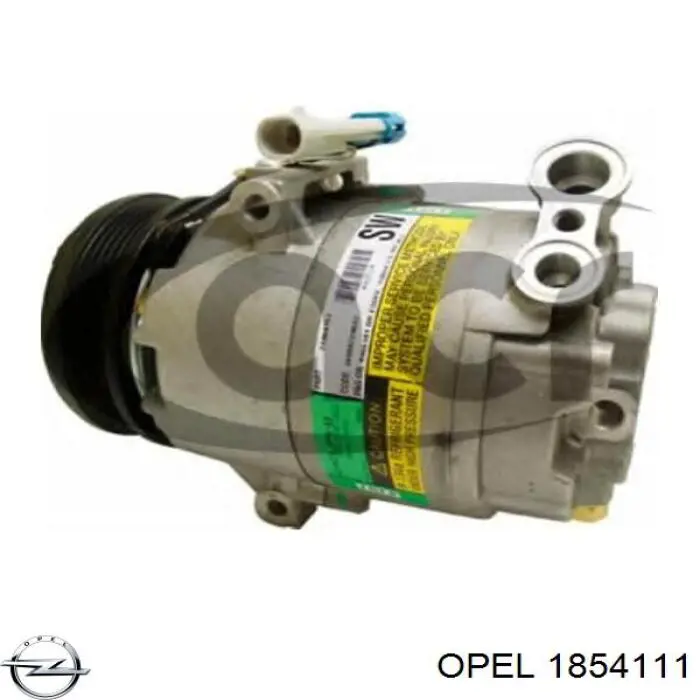 Купить 1854111 Opel Компрессор климатической установки