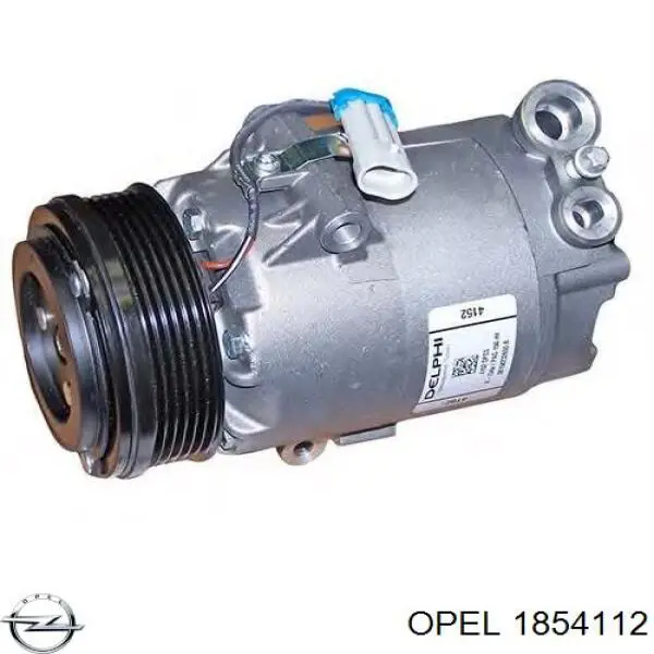 1854112 Opel компрессор кондиционера
