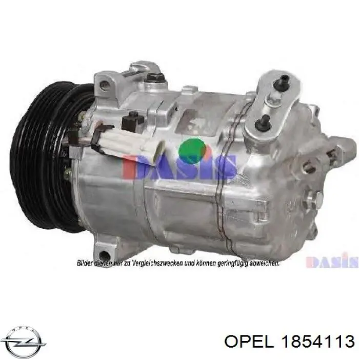 1854113 Opel компрессор кондиционера