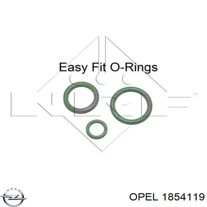 Насос кондиционера Opel 1854119