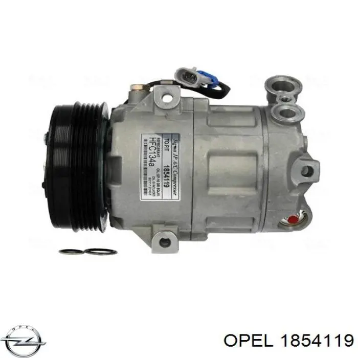 1854119 Opel компрессор кондиционера