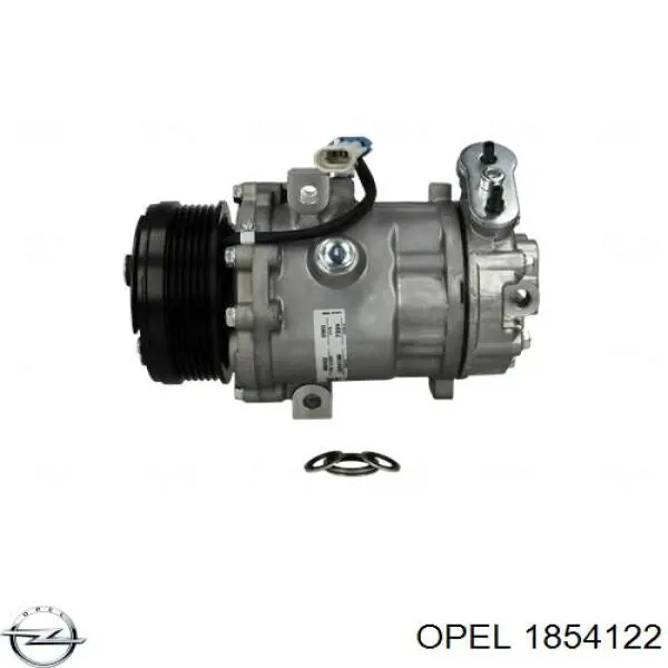 Компрессор системы кондиционирования Opel 1854122 цена, от 84.65 USD