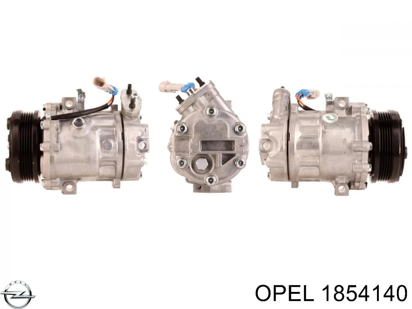 Компрессор кондиционера 1854140 Opel