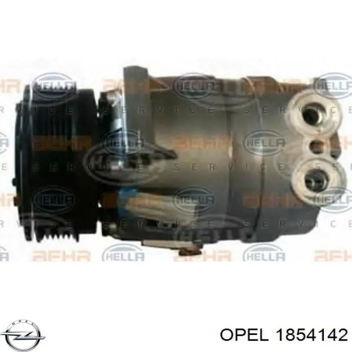 Компрессор системы кондиционирования Opel 1854142 цена, от 179.51 USD