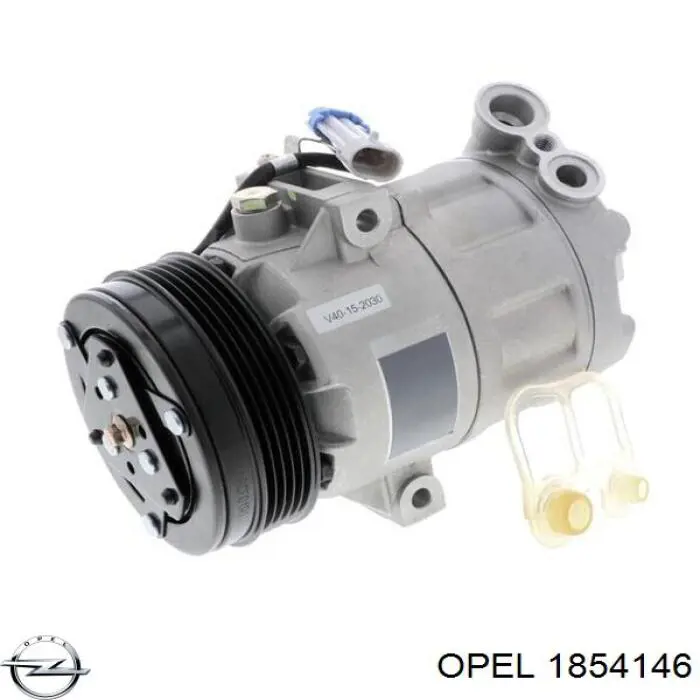 Купить 1854146 Opel Компрессор климатической установки