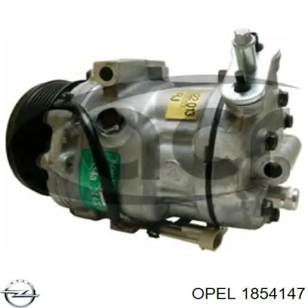 Купить 1854147 Opel Компрессор климатической установки