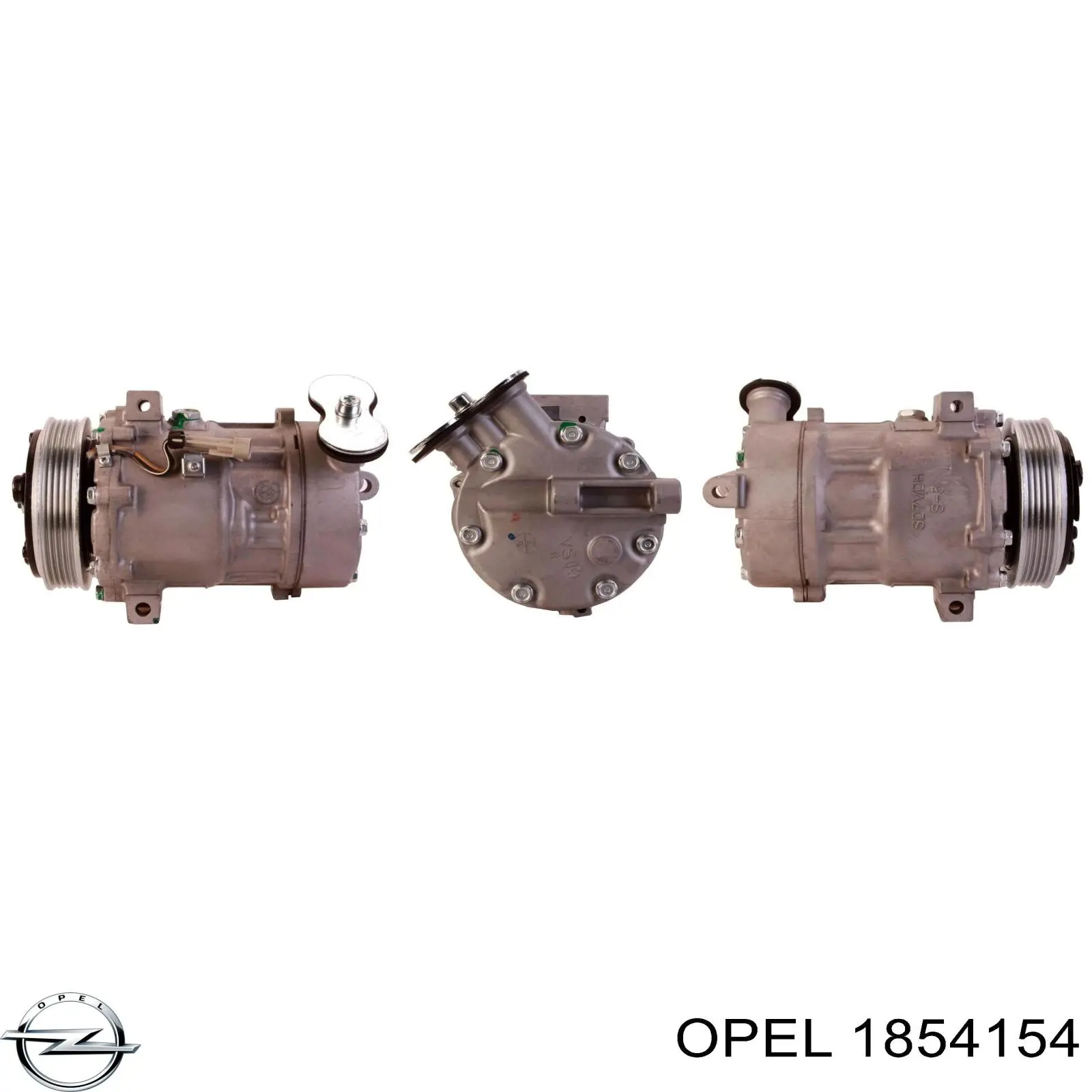 Купить 1854154 Opel Компрессор климатической установки