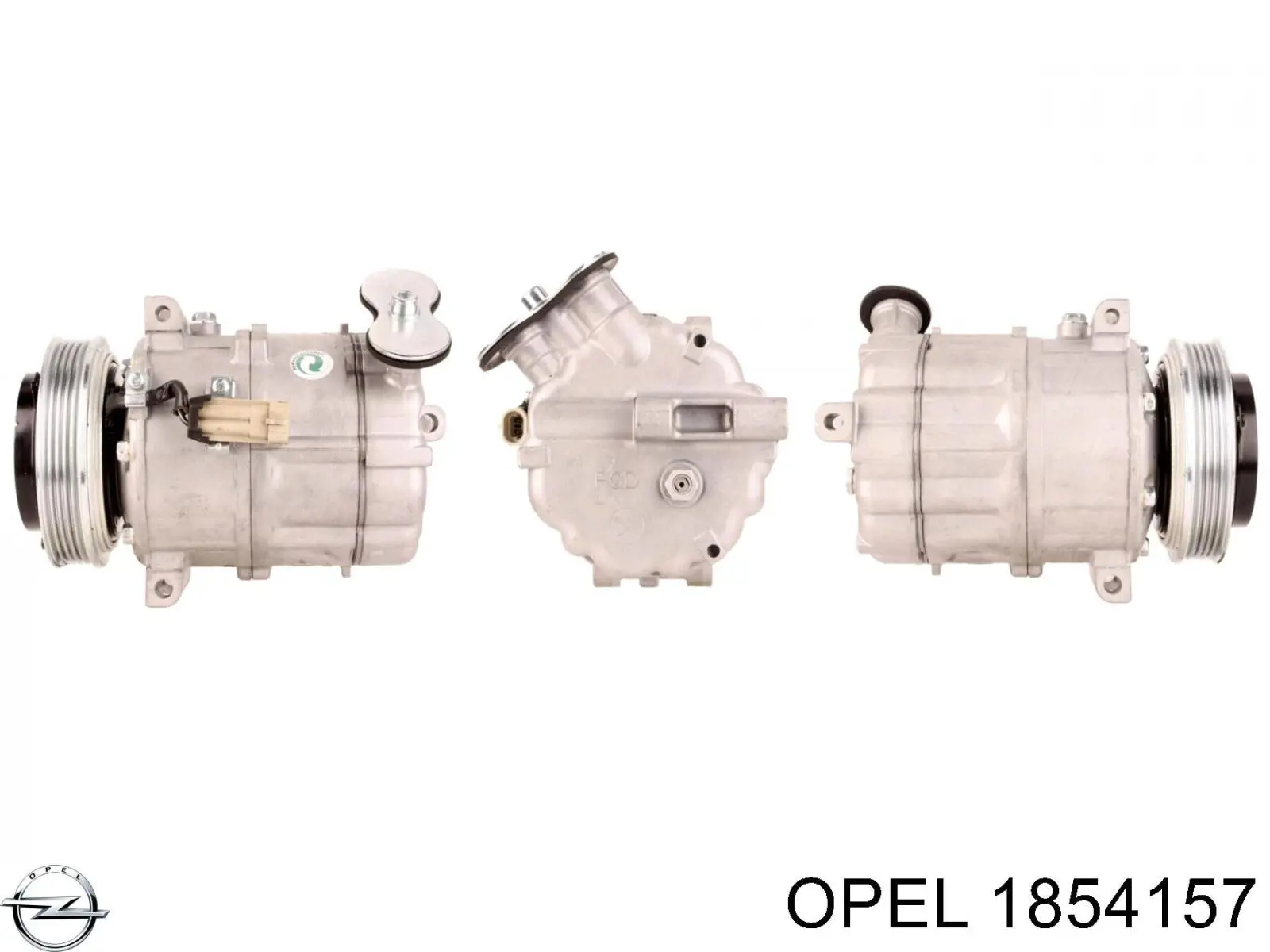 Компрессор системы кондиционирования Opel 1854157 цена, от 156.18 USD
