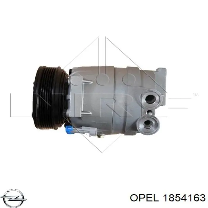 Купить 1854163 Opel Компрессор климатической установки