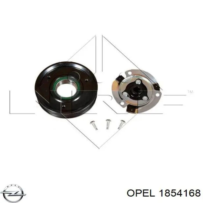 Компрессор системы кондиционирования Opel 1854168 цена, от 150.45 USD