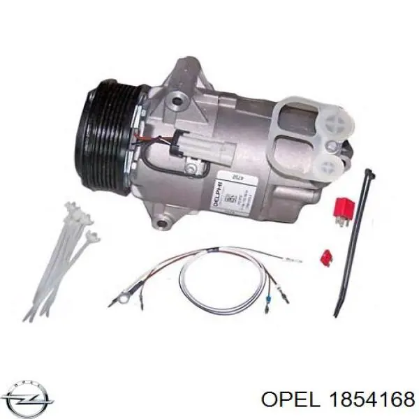 1854168 Opel компрессор кондиционера