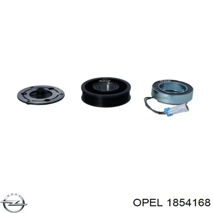 1854168 Opel Компрессор хладагента