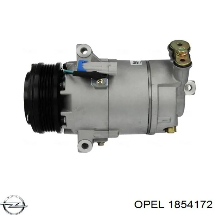 Компрессор системы кондиционирования Opel 1854172 цена, от 168.73 USD