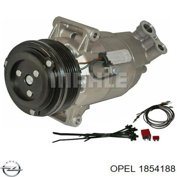 Купить 1854188 Opel Компрессор климатической установки