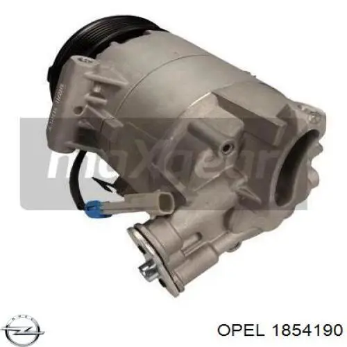 Компрессор кондиционера 1854190 Opel