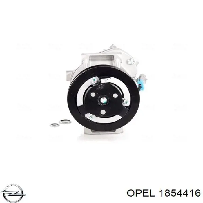 Компрессор системы кондиционирования Opel 1854416 цена, от 97.41 USD