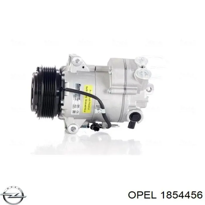 1854456 Opel Компрессор хладагента
