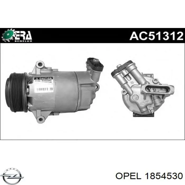 Купить 1854530 Opel Компрессор климатической установки