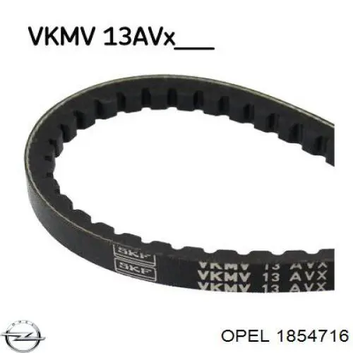 Клиновый ремень Opel 1854716 цена, от 7.58 USD