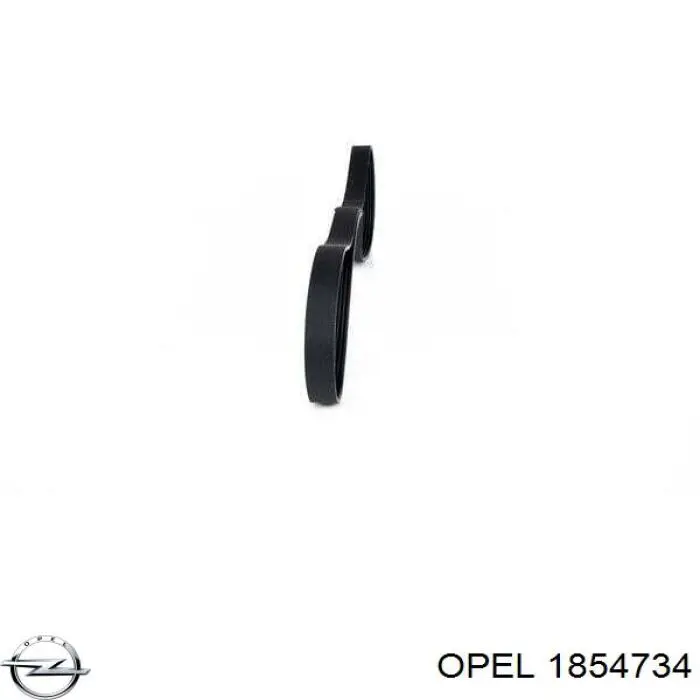1854734 Opel ремень генератора