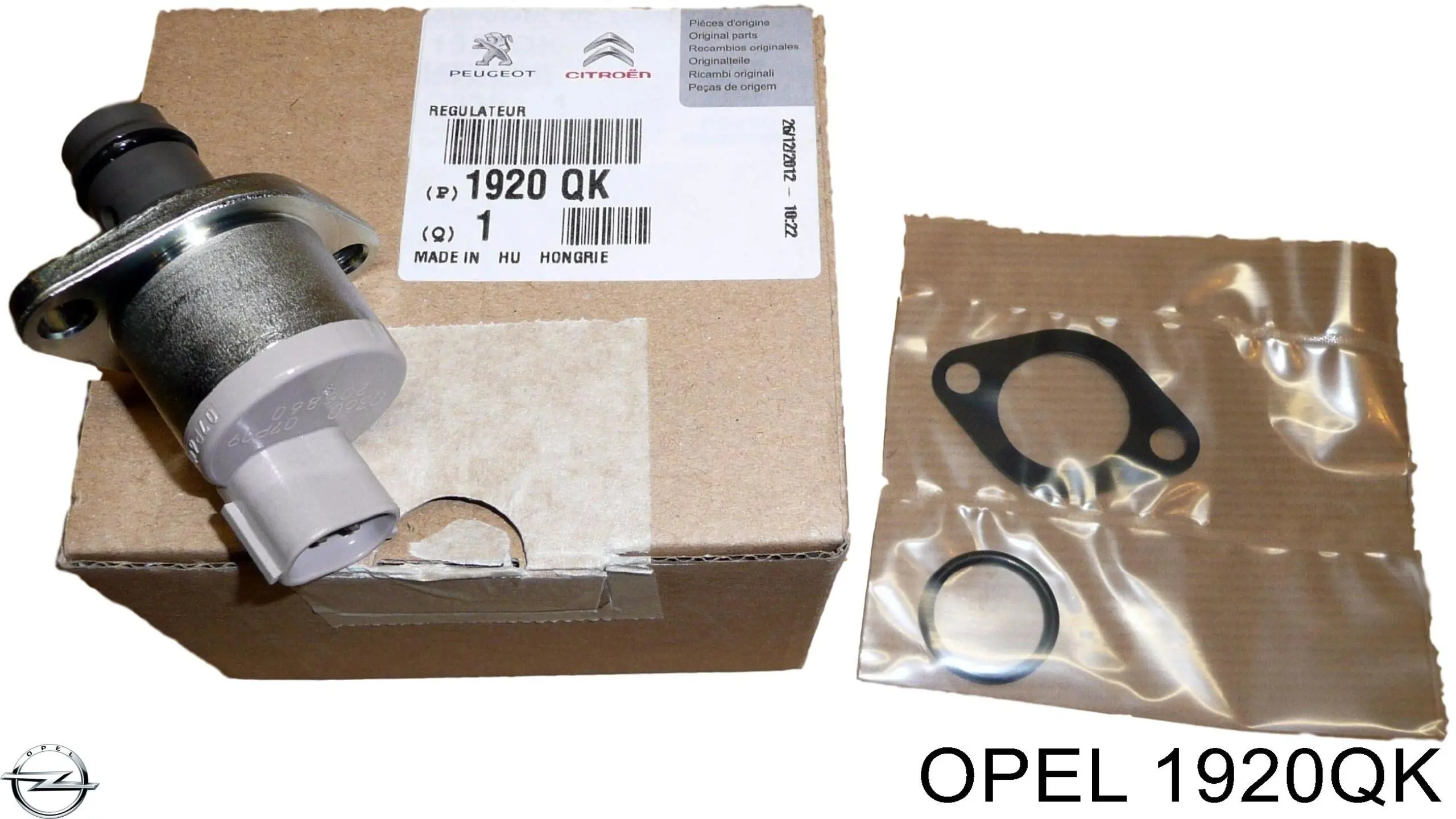 1920QK Opel клапан регулировки давления (редукционный клапан тнвд Common-Rail-System)