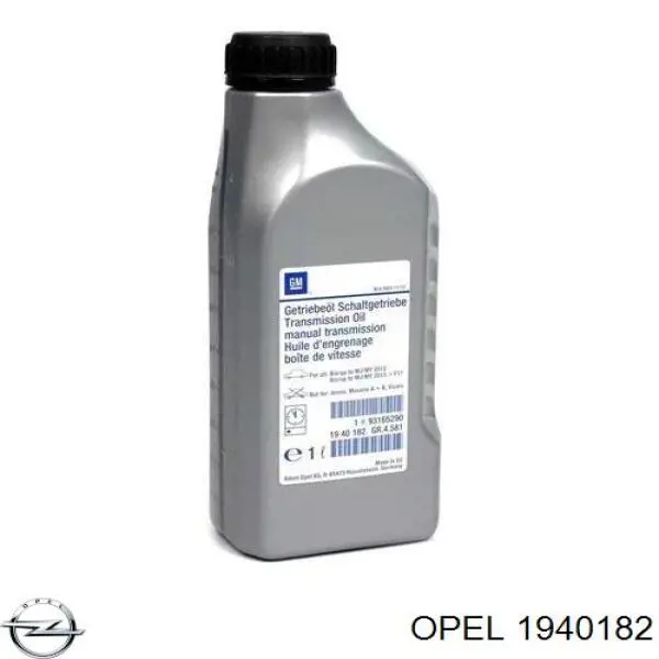 Масло трансмиссионное Opel 1940182 цена, от 21.68 USD