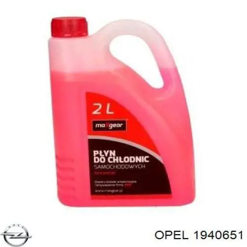 Антифриз концентрат Opel 1940651 цена, от 15.53 USD