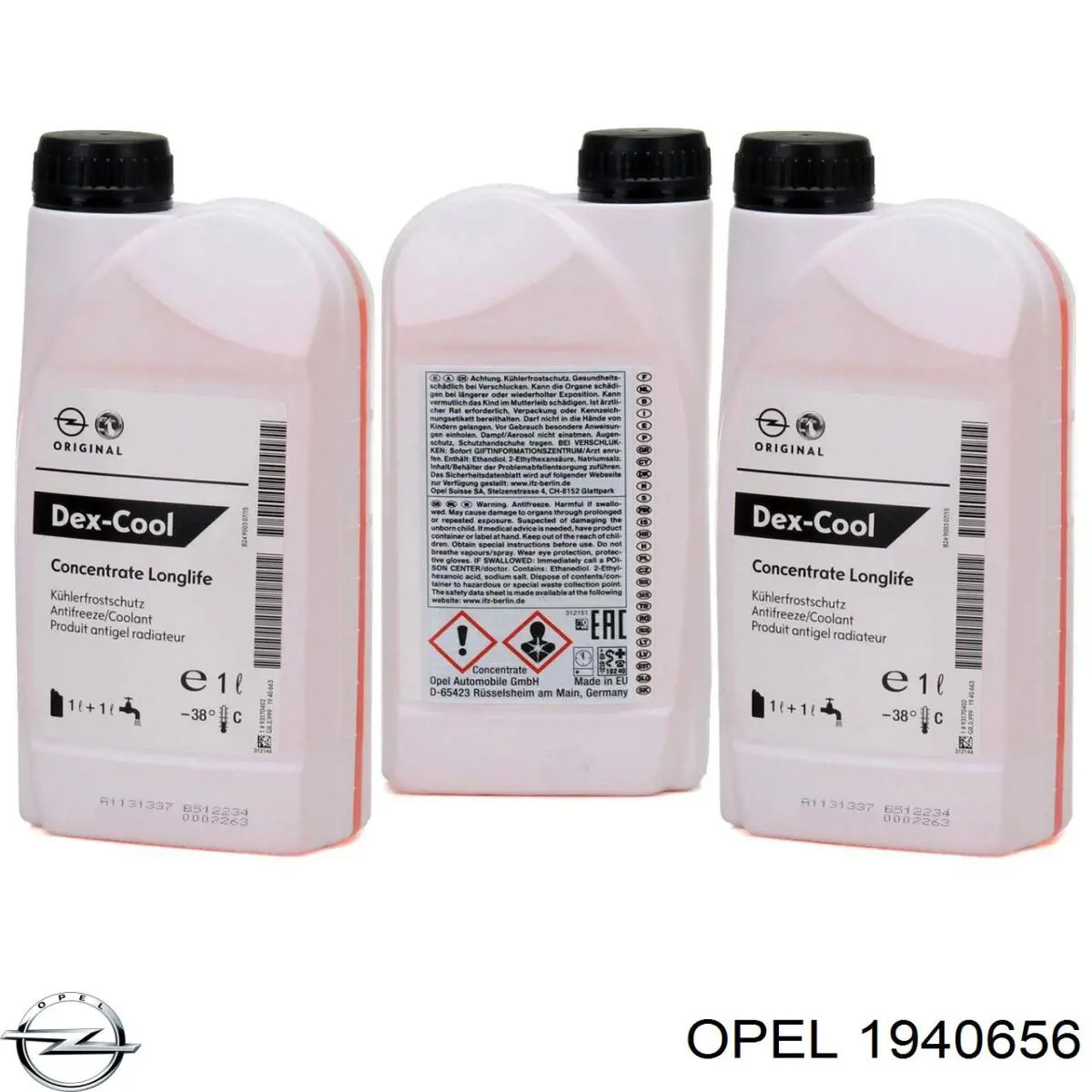 Антифриз Opel ANTIFREEZE Синий 1.5л 1940656
