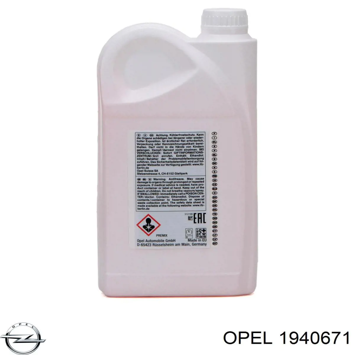 93160376 PEUGEOT Liquido refrigerante original y equivalente