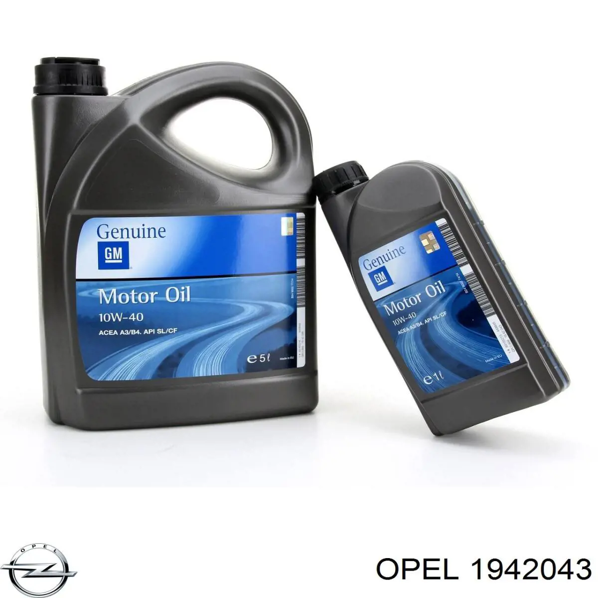 Моторное масло Opel Semi Synthetic 10W-40 Полусинтетическое 1л (1942043)