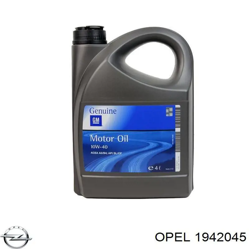 Моторное масло Opel Semi Synthetic 10W-40 Полусинтетическое 4л (1942045)