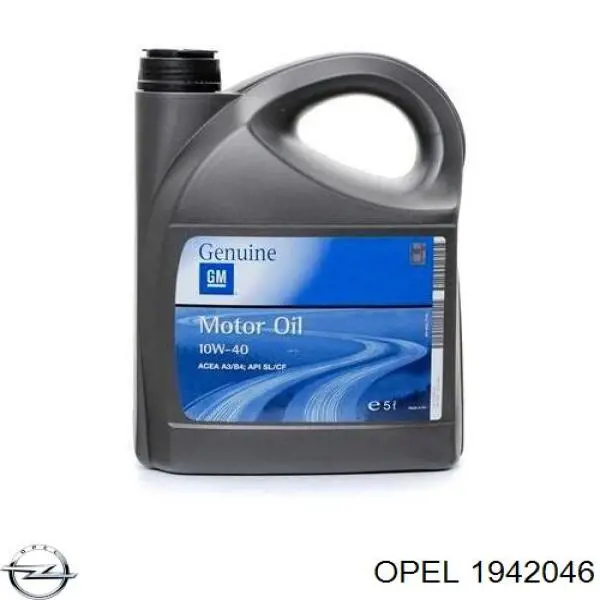 Моторное масло Opel Semi Synthetic 10W-40 Полусинтетическое 5л (1942046)