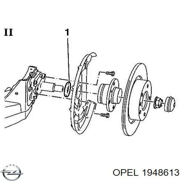  Opel 1948613 цена, от 25.05 USD