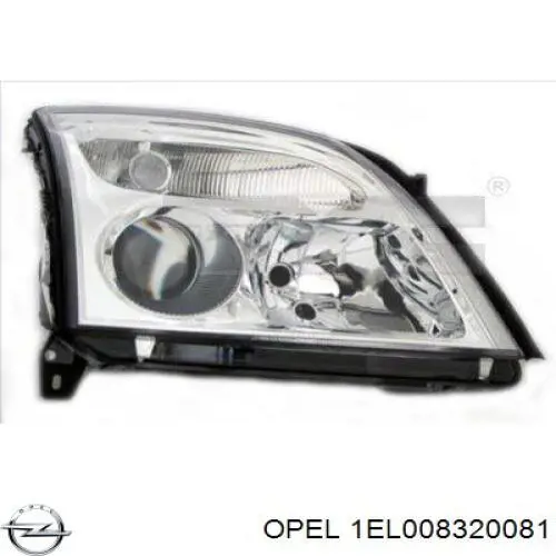 Фара правая 1EL008320081 Opel