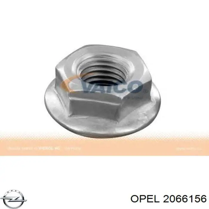 2066156 Opel porca de fixação de tubo de admissão do silenciador (de calças)
