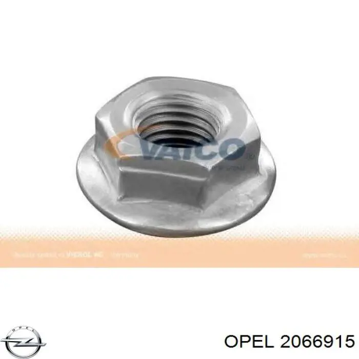 2066915 Opel porca de fixação de tubo de admissão do silenciador (de calças)