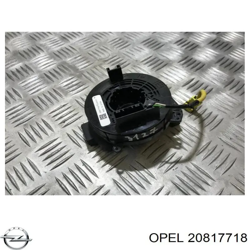 20817718 Opel кольцо airbag контактное, шлейф руля