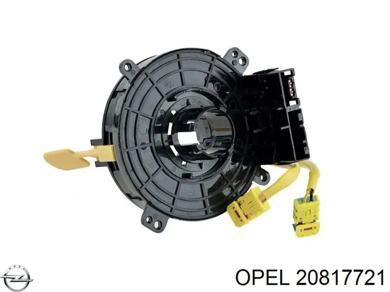 20817721 Opel anel airbag de contato, cabo plano do volante