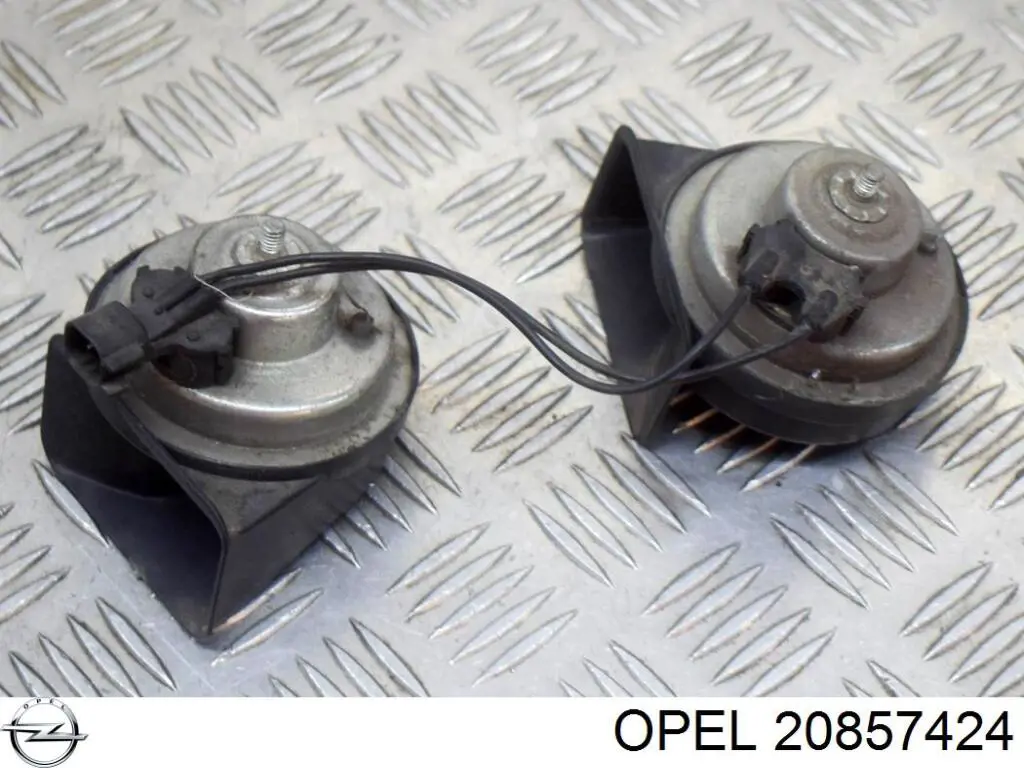 20857424 Opel sinal sonoro (cláxon)