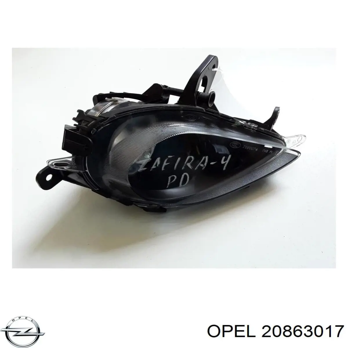 20863017 Opel luzes de nevoeiro direitas