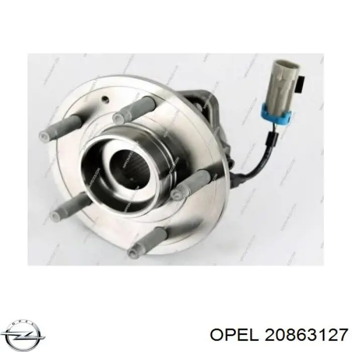 20863127 Opel Ступица колеса передняя