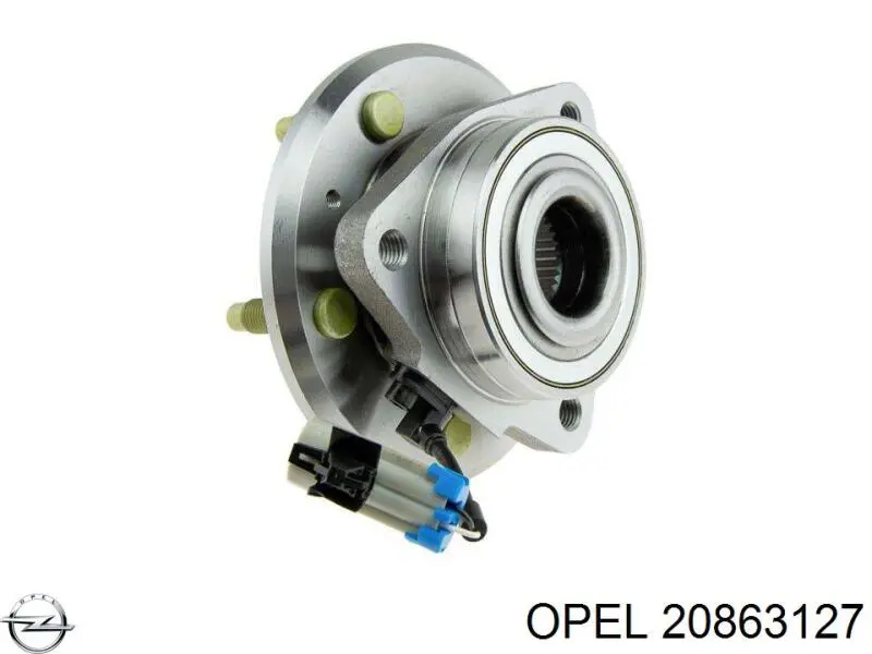 Ступица (передняя) Opel 20863127