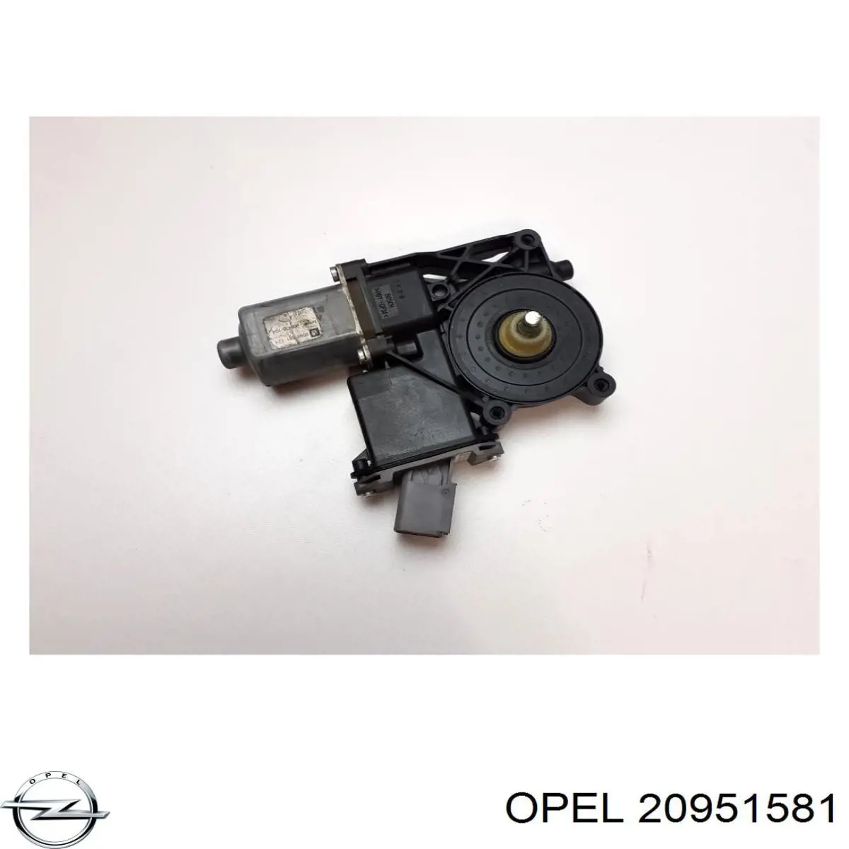 20951581 Opel motor de acionamento de vidro da porta dianteira esquerda