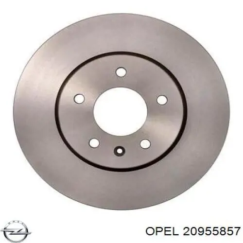 20955857 Opel диск тормозной передний