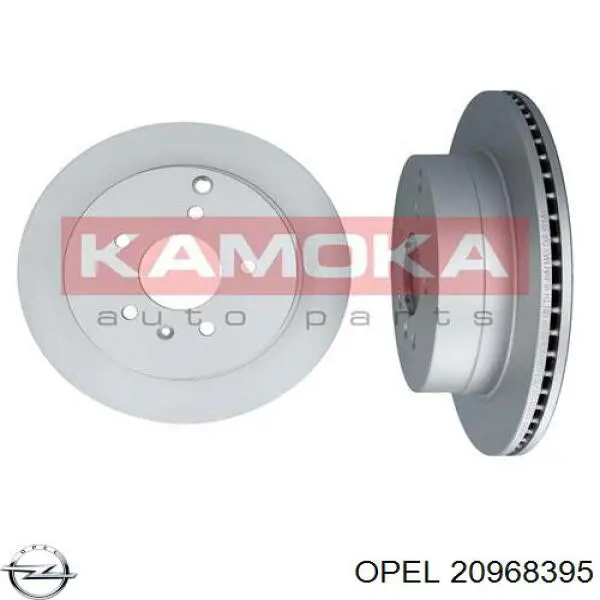 Тормозные диски 20968395 Opel