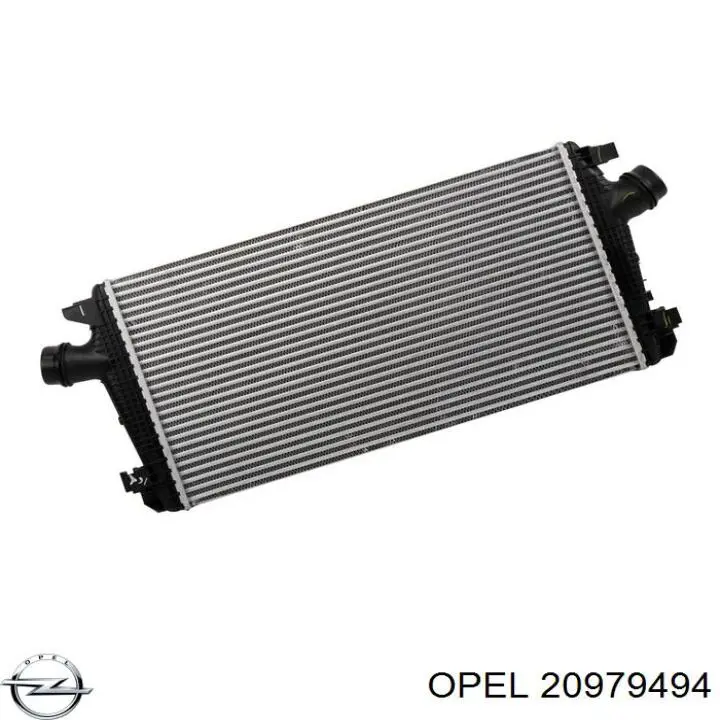 Система охлаждения наддувочного воздуха Opel 20979494 цена, от 117.56 USD