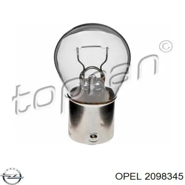 Лампочка накаливания Opel 2098345 цена, от 0.45 USD